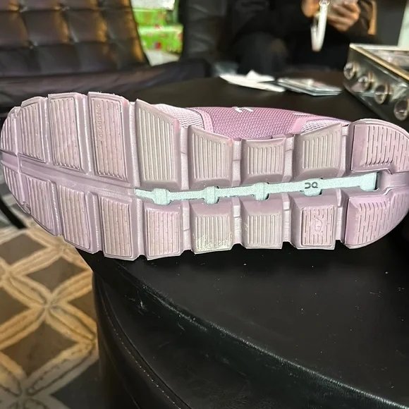 On Running Women's Purple Running Shoes - Picture 3 of 7